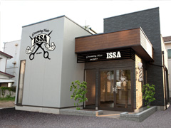 前橋　カットサロン　壁面看板