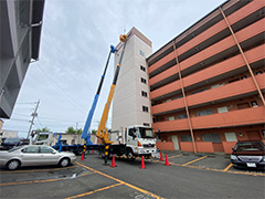 前橋　チャンネル文字　取付工事