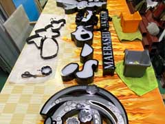 前橋　LEDチャンネル文字　取付工事